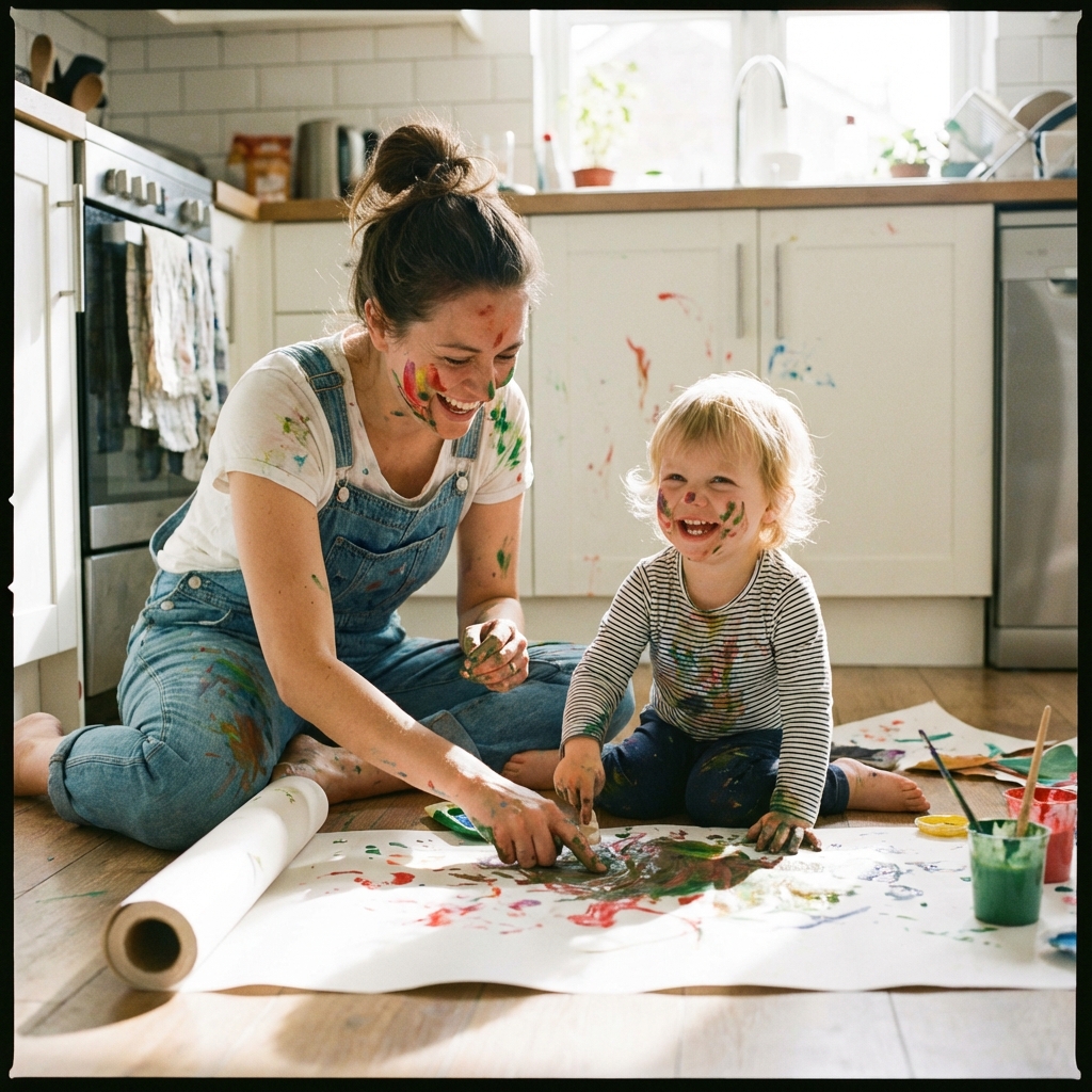 Decorative child photo